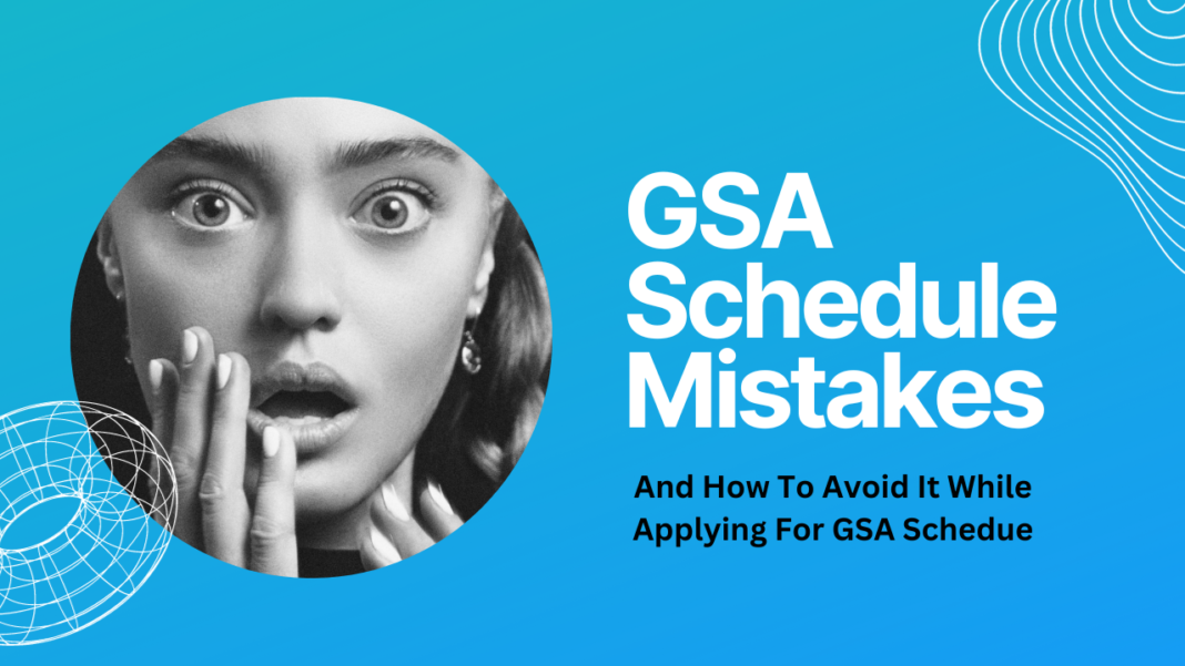 GSA Schedule Mistakes