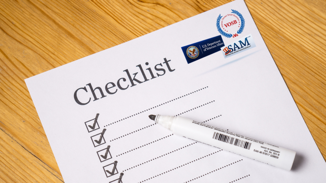 SAM Registration Checklist