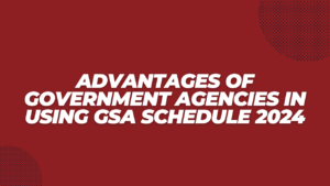 Advantages of Government Agencies in Using GSA Schedule 2024